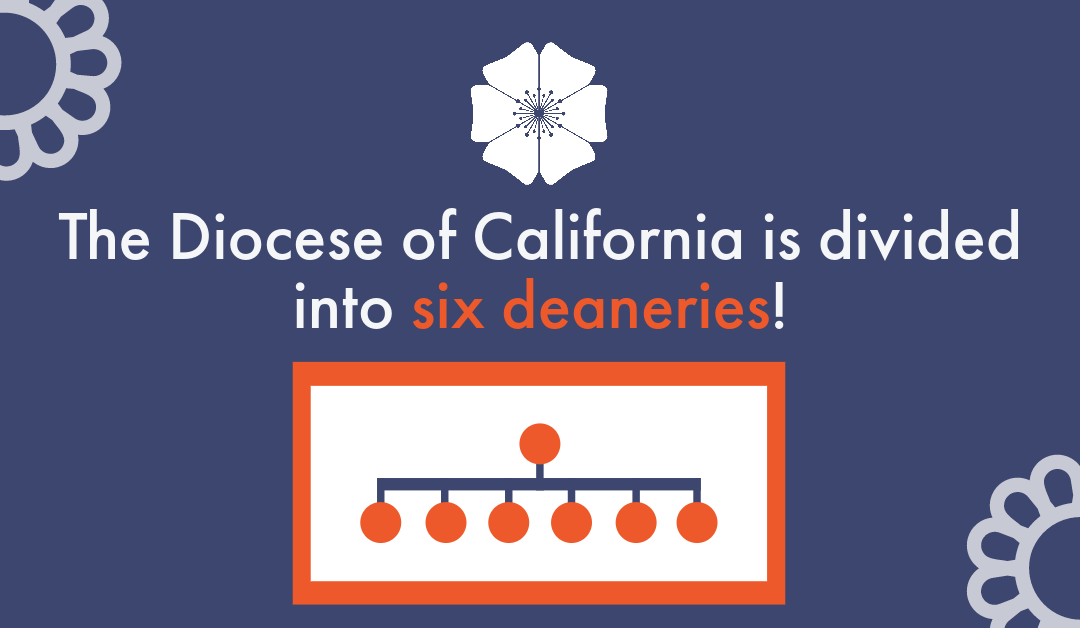 DioCal is divided into six deaneries