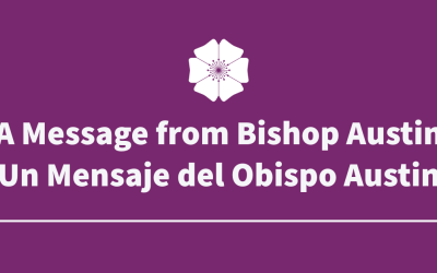 A Message from Bishop Austin